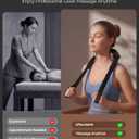Upgraded Neck Massager for Pain Relief Deep Tissue, Cordless Neck and Shoulder Massager with Heat, 5 Modes Deep Tissue Kneading, Portable Shiatsu Massager for Back Leg Muscles, Home Office Travel Use
