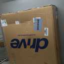 Drive Medical Blue Streak Lightweight Wheelchair - Portable Folding Mobility Aid - Swing-Away Footrests - Desk Arms - Durable Steel Frame - Easy Transport & Storage - 20-Inch Seat