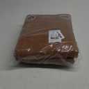 NICETOWN 100% Blackout Window Curtain Panels, Heat and Cold Blocking Drapes with Black Liner for Nursery, 84 inches Drop Thermal Insulated Draperies (Gold Brown, 2 Pieces, 52 inches Wide Each Panel)