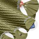 RUBZOOF Women's 2 Piece Sets Short Sleeve Outfits Ribbed Textured Knit Lounge Shorts Set Oversized Tracksuit Matching Sets (M)