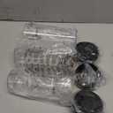 Blender 16oz Cups Replacement for Ninja - 3 Pack Ninja Blender Cups with Lids, Compatible with Ninja QB3001SS, BL770, BL780, BL660, BL740, BL810, Nutri Ninja Series Blenders