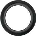 2 x Grand General 80473 Black 4" PVC Rubber Round Grommet