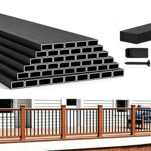 50 Pack 32.25" Deck Balusters，Stainless Steel Deck Railing Kit
