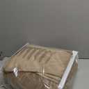 H.VERSAILTEX Real Velvet Plush 3 Piece Stretch Sofa Covers Couch Covers for 2 Cushion Couch Loveseat Covers Width Up to 72 Inch Feature Thick Soft Stay in Place (Medium Sofa, Camel)