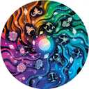 Ravensburger Circle of Colors: Astrology 500 Piece Jigsaw Puzzle for Adults -12000819 - Handcrafted Tooling, Made in Germany, Every Piece Fits Together Perfectly
