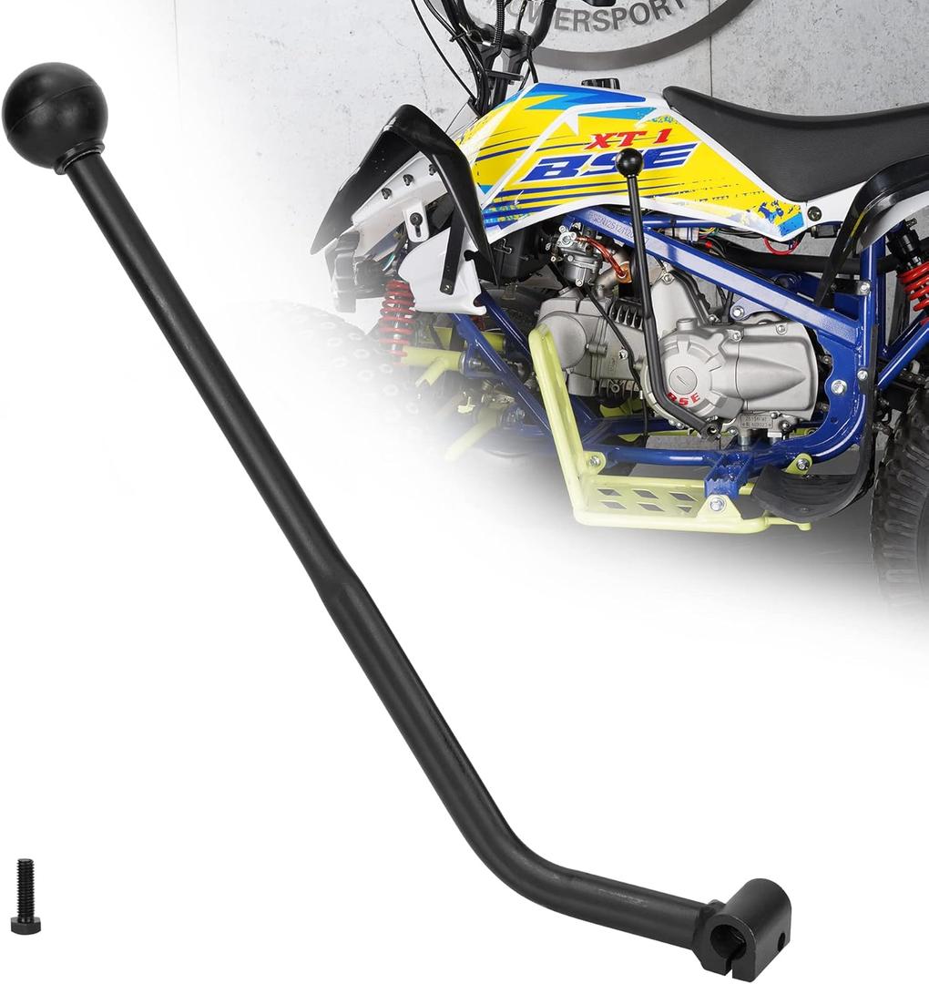 135 Degree Universal ATV Hand Gear Shifter Shift Lever for Taotao Sunl Coolster 50cc 70cc 90cc 110cc 125cc Motorcycle Chinese Quad ATV 4 Wheeler Pit Bike Mini Bike - Black