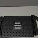 Ergonomic Office Footstool with Rocking Function Non-Skid Plastic Foot Rest Under Desk Stable Foot Elevation Stool for Comfortable Sitting and Posture Support