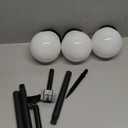 3 Packs of LED Solar Ball Lights, Outdoor Courtyard Decorative Floor Lights, Wireless Dusk to Dawn Waterproof Garden Road Landscape lamp.