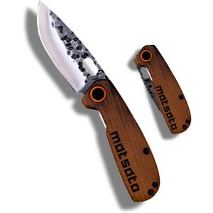 Folding Pocket Knife  Small Japanese Pocket Knifes for Men & Women, EDC Camping Knive, Tactical Survival Knife, Compact Folding Knife for Hunting, Fishing, Hiking, and Outdoor Adventure