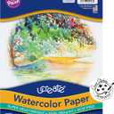 UCreate Watercolor Paper, White, Package, 140 lb., 9" x 12", 50 Sheets