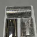 GenSwin Rechargeable LED Flameless Flickering Glass Candles with Remote Timer, Battery Operated Pillar Candles Long Lasting Grey Real Wax USB (D 3”×H 4”5”6”)