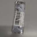 STOBOK 100 Pcs White Elastic Rope Mask Bands with Metal Barbs 14 Inch Stretch Cords for Hats DIY Crafts Face Masks and Fastening