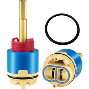 10670 Ceramic Cartridge,4.25 inch JH02BJ HL-40 Shower Cartridge,Used for Shower and Tub Faucet,Compatible with Aquasource/Glacier Bay Single Handle Shower Faucet