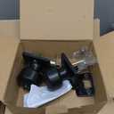 Haidms 5 Pack Black Door Knobs, Interior Door knobs, Privacy Door Knob for Bedroom or Bathroom, Matte Black Door Knobs