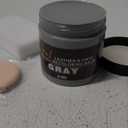 STARTSO WORLD Leather Recoloring Balm, Gray Leather Repair Kit for Furniture, Leather Dye, Leather Color Restorer for Couches, Leather Couch Paint | Repair, Restore Old, Faded Leather (Leather Recoloring Balm, Gray)