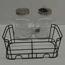 DD&HAPP Glass Drink Dispensers For Parties. 1.2 Gallon Beverage Dispenser With Stand And Stainless Steel Spigot .Lemonade Dispenser With Ice Cylinder.Mason Jars,Laundry Detergent Dispenser.