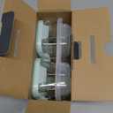 OXO Tot Glass Baby Blocks Food Storage Containers (4 oz) - Opal