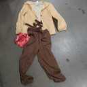 Morph Lederhosen Men Costume, Oktoberfest Costumes Mens, German Festival Costume, Halloween Costumes for Men (3X-Large)