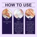 2-Pack Body Hair Removal Cream With Spatula Applicator, Body Hair Removal Cream for Sensitive Skin, Gentle Formula, Unisex Body & Skincare