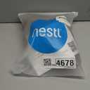 Nestl Throw Pillow Covers, Cozy Velvet Decorative Mocha Brown Pillow Covers 18 x 18 Inches, Soft Solid Couch Pillow Covers for Sofa, Bed and Car, Set of 2