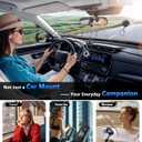 Vacuum Magnetic Car Phone Holder for Mag-Safe [89+LBS Suction & 3200gf Magnetic] 360 Adjustable Ultra Suction Cup Phone Holders for Your Car, Car Mount for iPhone 17 Pro Max 16 15 14 13 12 Air Plus