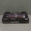 OVENTE Countertop Infrared Double Burner, 1700W Electric Hot Plate and Portable Stove with 7.75" and 6.75" Ceramic Glass Cooktop, 5 Level Temperature Setting and Easy to Clean Base, Black BGI102B