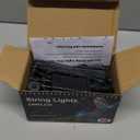 HOME LIGHTING 66ft Christmas Decorative Mini Lights, 200 LED Green Wire Fairy Starry String Lights Plug in, 8 Lighting Modes, for Indoor Outdoor Xmas Tree Wedding Party Decoration (Multicolor)