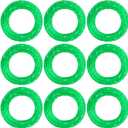 THTEN 0.080" String Trimmer Line Compatible with Greenworks 80V 60V 48V 40V 24V GST80320 STB301 ST80L00 ST60B212 ST60B02 BL60L00 STE405 21142 String Trimmer, 157 Ft Pre-Cut Twisted Line 9 Pack
