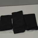 3 Pairs Plus Size Compression Socks: Wide calf Compression Stockings for Men Women - Extra Large 20-30 mmHg Compression Hose Support for Travel Nurses Running Pregnancy (2XL, Black)