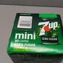 7UP Caffeine Free Zero Sugar Lime Lemon Soda Pop, 7.5 fl oz, 10 Pack Cans
, Best By 11/01/2026