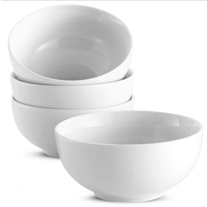 CEREAL BOWLS, 20 OZ, SET OF 2 MARSHMALLOW WHITE