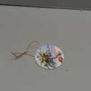 Palm Tree Ornament 2025, Unique Tropical Ornament for Men Women, Coastal Beach Ornaments for Friends Neighbors, Beach Themed Gifts, Adorable Christmas Ornaments for Tree Decorations