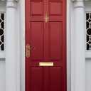 QCAA Solid Brass Mail Slot, with Solid Brass Interior Back Plate, 13" x 3.625", Polished Brass, 1 Pack, Made in Taiwan