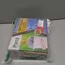 PAMI Recycling Tall 13-Gallon Kitchen Drawstring Trash Bags- Extra-Strong Plastic Garbage Bags [Clear 60 Pack]- Thick Trash Can Liners For Kitchen & Outdoor Bins- 2ft x2ft Unscented Trash Bags