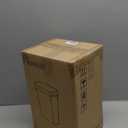 3 Pack Bathroom Small Trash Can with Lid, 2.6 Gallon Slim Garbage Bin with Pop-Up Lid, 10L Plastic Wastebasket for Bedroom, Office, Kitchen, Toilet (Black)