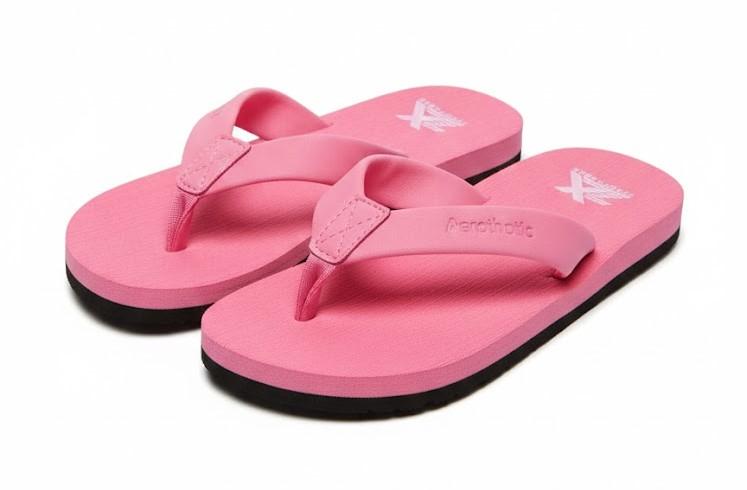 Zeroxposur, Kids Flip-Flops, Outdoor Footwear, Hot Pink, Size 12/13