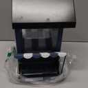 Weight-Activated Squirrel Proof Bird Feeder with Canopy | 5LB Large Capacity, Weather-Resistant Design | Attracts Finches, Cardinals & More for Outdoor Bird Watching