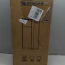 WanWanKa Trash Can with Lid, Large Tall 8 Gallon Commercial Trash Can, Plastic Waste Bin with Press top Lid, White Garbage Can Suitable for Kitchen, Bathroom, Bedroom, Living Room, Office(Black)