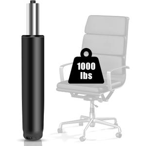 Omyoffice 5.5 inch Office Chair Gas Lift Cylinder-Office Chair Replacement Parts,Universal Size Fits Most Chairs,Heavy Duty Gas Lift Hydraulic/Pneumatic Piston(Black)