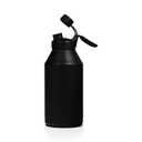 Manna Saratoga Double-wall Insulated Stainless Steel Bottle - 64 Oz - Powder Coated Black, Missing Lid