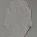 Commencu Bodysuit, Sleeveless Tummy Control Tank Tops Bodysuits, Sexy Bodysuit for Women, Large