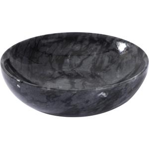 4.72 Inch Small Decorative Bowls, Natural Marble Decorative Bowls for Home Decor, Key Bowl, Coffee Tables Centerpiece, Soap Serving Bowl, Incense Burner, Smudge Bowl