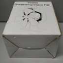 Wood Stove Fan Heat Powered Fireplace Fan Non Electric,60 Oscillating Heat Powered Fan 6 Blades with Magnetic Thermometer, Thermal Fan for Wood Burning Stove