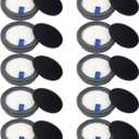 HEPA Filters & Sponge Filters Fit for Afoddon A200Pro/A200, ORFELD B08/C10A/C10G, NEQUARE S12, S25, S25Pro, S26 Series Cordless Vacuum Cleaner (10 Pack HEPA Filters & 10 Packs Sponge Filters)