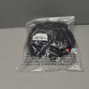 PRSFPN Women's Y2k Mini Ruffle Skirts with Shorts Tiered Layers Cute Elastic Waist Coquette Skort Drawstring Side Bow Tie Large, Bl