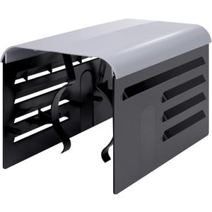 RunNico Pool Pump Covers for Outside Units - ABS Adjustable Pool Pump Motor Cover - Swimming Pool Motor Cover for Above Ground Protection (black-1pc)