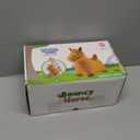 iPlay, iLearn Bouncy Pals Hopping Horse, Toddler Girl Boy Inflatable Bouncing Animal Hopper Toy, Outdoor Indoor Plush Ride on Bouncer, Baby Birthday Gift 18 Month 2 3 4 Year Old Kid - Horse