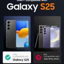 Temdan Magnetic for Samsung Galaxy S25 Case, [Innovate Stand][Military Grade Drop Protection][Non Slip][Translucent Matte] Shockproof Phone Case for Galaxy S25 6.2" 2025 -Purple