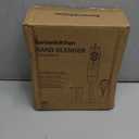 Bonsenkitchen Immersion Blender Handheld, 2 Mixing Speed Hand Blender Electric with Sharp Blades, 3-In-1 Hand Held Stick Blender with Egg Whisk, 24oz Beaker for Soups, Smoothies, Sauce