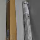 LazBlinds No Tools No Drill Cordless Roman Shades for Windows, Blackout Thermal Insulated UV Blocking Window Blinds, Room Darkening Fabric Blinds for Indoor Windows, 25'' W x 64'' H, Grey